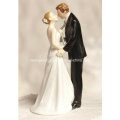 Lustige Krawatte (ing) Der Knoten Hochzeitstorte Topper Resin Figur